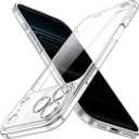 JETech Slim Case for iPhone 17 Pro 6.3-Inch with Camera Lens Full Protection, Ultra-Thin Lightweight Clear Minimalist Protective Phone Cover (Clear)