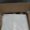 VEVOR Carport Replacement Canopy Cover 10 x 20 ft, Garage Top Tent Shelter Tarp Heavy-Duty Waterproof & UV Protected, Easy Installation with Ball Bungees,White (Only Top Cover, Frame Not Include)