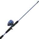 Zebco Slingshot Spincast Reel and Fishing Rod Combo, 2-Piece Fishing Pole, Right-Hand Retrieve, Pre-Spooled with 10-Pound Zebco Line 

	5.6 feet