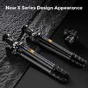 K&F CONCEPT X-Series 68" Carbon Fiber Camera Tripod,Professional Photography Tripod with 36mm Metal Ball Head Load Capacity 35.2lbs for Indoor Outdoor Use X284C4+BH-36