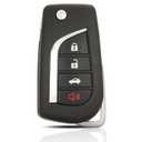 Key Fob Replacement Fits for Toyota Camry 2018 2019 2020 2021 2022/ Toyota Corolla 2020-2021 Keyless Entry Remote Control HYQ12BFB