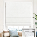 UNISHADES No Drill Cordless Roman Shades, 30×60 in, Off-White
