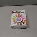 3 Pack Beginners Crochet Yarn, Yarn for Crocheting Knitting Beginners, Easy-to-See Stitches, Chunky Thick Bulky Cotton Soft Yarn for Crocheting (3x50g) (Gradient Blue)