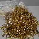 24 Pcs Lighted Wedding Wands LED Tinsel Wedding Light up Wands Streamers Sparklers Send Off and Exits Props Birthday Baby Shower Party Favors(Champagne Gold)