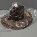 Quiksilver mens Pierside Straw Lifeguard Beach Straw Sun Hat, Dark Brown, Large-X-Large US