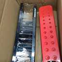 10-Piece Socket and Wrench Organizer Set, 8PC Socket Organizer Tray and 2PC 24-Slot Magnetic Wrench Organizer, for 1/4", 3/8", 1/2" Drive SAE and Metric, Toolbox Drawer Storage, Tools Not Included