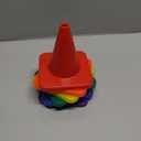 Champion Sports High Visibility Flexible Vinyl Cones for Sports Training, Agility Drills, Field & Gym Marking Sets