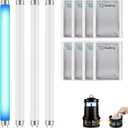 Qualirey 32050 Replacement Bulb for Mosquito Attractant Kit, Compatible with DynaTrap DT2000XL/XLP DT3012, T5 6W UV Fluorescent Tube, Mosquito Lure Trap for Bug Zapper, High Capture Rate(12 Pack)