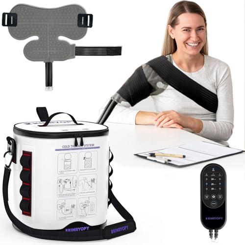Cold Therapy Machine for Shoulder with Programmable Timer, Portable Ice Machine for Shoulder After Surgery, Lightweight Replacement Recovery System