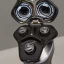 Philips Norelco Shaver i9000 Prestige Ultra, Wet & Dry Electric Shaver, Dark Slate, SenseIQ Pro Technology, Triple Lift & Cut System, 360 Rotating NanoTech Precision Blades, Quick Clean Pod, XP9402/86 (i9000 Prestige + Charge Stand, QCP & Trimmer, Black)