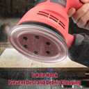 100 PCS 6 Inch Sanding Discs 60 Grit, 6 Hole Hook and Loop Sandpaper, Round Orbital Sand Paper Discs for Sander