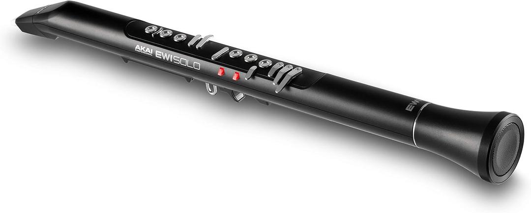 Akai Professional EWI Solo - Electronic Wind Instrument With Built-in Speaker, Rechargeable Battery, 200 Sounds and USB MIDI Connectivity