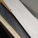 Full Length Mirror 48x14 Inches - Over The Door Hanging Mirror for Bedroom, Living Room, Closet - Arch Floor Mirror, Door Mirror with Gold Frame - No Drill Easy Install