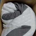 CHxxy Memory Foam Pillows, Cervical Pillow for Neck and Shoulder Pain Relief, Ergonomic Contour Bed Pillow, Soft for Side Sleep Stomach Sleeping and Back Sleeper-Queen Size, Grey