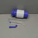 5 Gallon Water Pump, Manual Water Pump, for 5 Gallon Water Bottles, Made Plastic, Cleaning Brush Included(Blue)