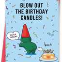 6 x FANCYLUCKY Funny Birthday Cards for Men, Hilarious Birthday Card for Husband Boyfriend Dad Brother, Bday Gift for Men