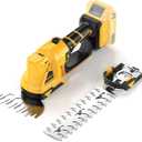 Cordless Hedge Trimmer for Dewalt 20V MAX Battery (No Battery) - Electric Hedge Trimmer Cordless Grass Trimmer, Bush Trimmer & Grass Shears for YardBrushless MotorPowerful & Lightweight