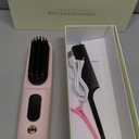 New Go Brush Pro 2026 Cordless Hair Straightener Brush, 79 Teeth for MCH Salon Smoothness, 199M Ionic, 1-MIN Fast Heat, 4000mAh 40-Min Runtime, 3-Temp&Travel, Auto Shut-Off, Used for Fine to Wavy Hair