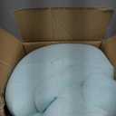 LINENSPA Memory Foam Mattress Topper - 2 Inch Gel Infused Memory Foam - Plush Feel - Cooling and Pressure Relieving - CertiPUR Certified - Dorm Room Essentials - Twin Size