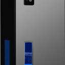 NineSky Dehumidifier, 98 OZ Dehumidifiers for Home, (1100 Sq.ft) Dehumidifiers for Basement Bathroom Bedroom with Auto Shut Off, Switchable 7 Colors Light (Gray)