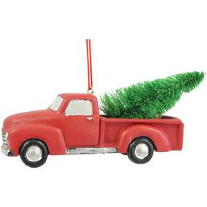 Midwest CBK 4 Inch Pickup Truck With Tree Ornament