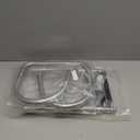 4 Step Pontoon Boat Ladder, Pontoon Ladders for Pontoon Boats,Stainless Steel Rear Entry Inboard Ladders Over Platform