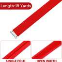 SATINIOR 20 Rolls 12mm 1/2" Single Fold Bias Tape 100% Polyester Mix 10 Colors Each Color 18 Yards for Sewing, Piping, Binding, Hemming