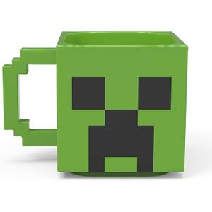 Minecraft Creeper 21 oz 3D Character Sculpted Ceramic Coffee Mug