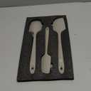 DI ORO Silicone Spatula Set - Rubber Kitchen Spatulas for Baking, Cooking, & Mixing - 600°F Heat-Resistant & BPA Free Silicone Scraper Spatulas for Nonstick Cookware - Dishwasher Safe (3pc, Clay)