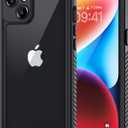 Lanhiem for iPhone 14 Plus Case, IP68 Waterproof Dustproof Shockproof Cases with Built-in Screen Protector, Full Body Protective Phone Case for iPhone 14 Plus -6.7 inch (Black)