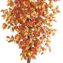 Nearly Natural 7ft. Autumn Ficus Artificial Fall Tree