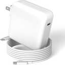 100W 70W Laptop Charger, Compatible with MacBook Pro & MacBook Air 13 14 15 16 inch Laptop, for 2025 2024 2023 2022 2021 2020 M1 M2 M3 M4 Fast Charger, 6.6FT USB-C Cable