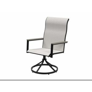 HD Designs Sutton Sling Outdoor Swivel Dining Chairs 2ct