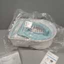 Real Feel 2-in-1 Potty with Wipes Storage, Flushing Sounds & Disposable Liners - Realistic Toilet - Easy to Clean & Assemble - Jool Baby (Aqua)