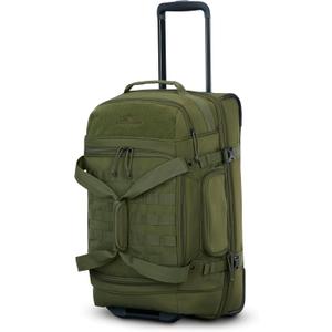 High Sierra Pathsetter Wheeled Carry-On Duffle (Moss) 13.5"L x 13.2"W x 23.1"H