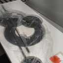 HEBOIX Large Metal Wall Decor with Light Modern Metal Wall Art 3D Wall Sculptures Handmade Wall Hanging Decoration for Living Room Dinning Room Bedroom Entryway Kitchen Office (22''Lx46''W-Light)