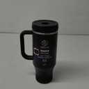 Takeya 40 oz Stainless Steel Tumbler with Lid and Two Straws, Premium Quality, Double Wall Insulated, Wiith Handle, Keep Drinks Cold for Up to 24 Hours, Onyx