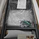 Hadulcet Folding Desk 40" Foldable Desk with Removable Pegboards