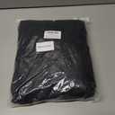 Black Hooded Cloak for Adult - Unisex Halloween Costume Vampire Witch Cape Wizard Robe Gothic Cosplay Cloak with Hood (Black, XXL)