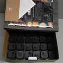 Glass Spice Jars with Adjustable Rotating Lids (24 Pack)  4oz Seasoning Jars with 240 Labels, Funnel & Brush  Airtight Spice Containers for Kitchen Organization