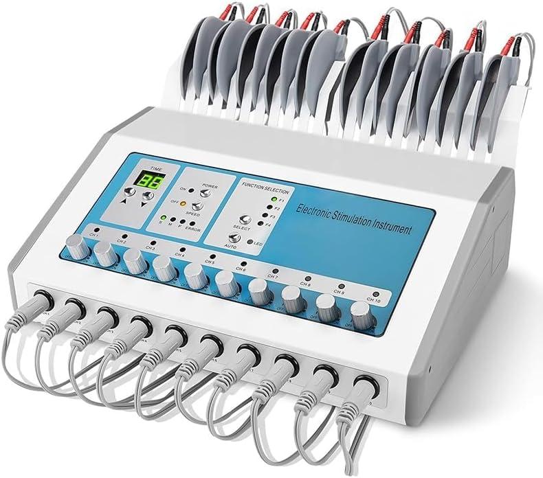 10 Channel Output Meridian Massager, Pulse Patch Device, acupoint Muscle Relaxation Massage