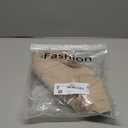 Faleave Women's Cotton Linen Summer Palazzo Pants Flowy Wide Leg Beach Trousers with Pockets (Khaki-S)