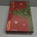 Woration 15pcs Christmas Tree Velvet Ball Hanging Red Ornaments DIY Decorations 2.36 inches Flocked Balls Shatterproof for Tree Xmas Holiday Party