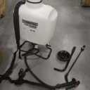 Chapin 60114 Backpack Sprayer, 4Gallon Pump Sprayer, Translucent Poly Tank, 3Stage Filtration, Adjustable Poly Cone Nozzle & 20" Wand for Lawn & Garden Weed, Pest & Fertilizer Applications