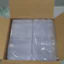 400 Count Heavy Duty Clear Plastic Knives, Solid and Durable Disposable Knives, BPA-Free and Heat Resistant, Premium Disposable Knive for Daily Use and Party