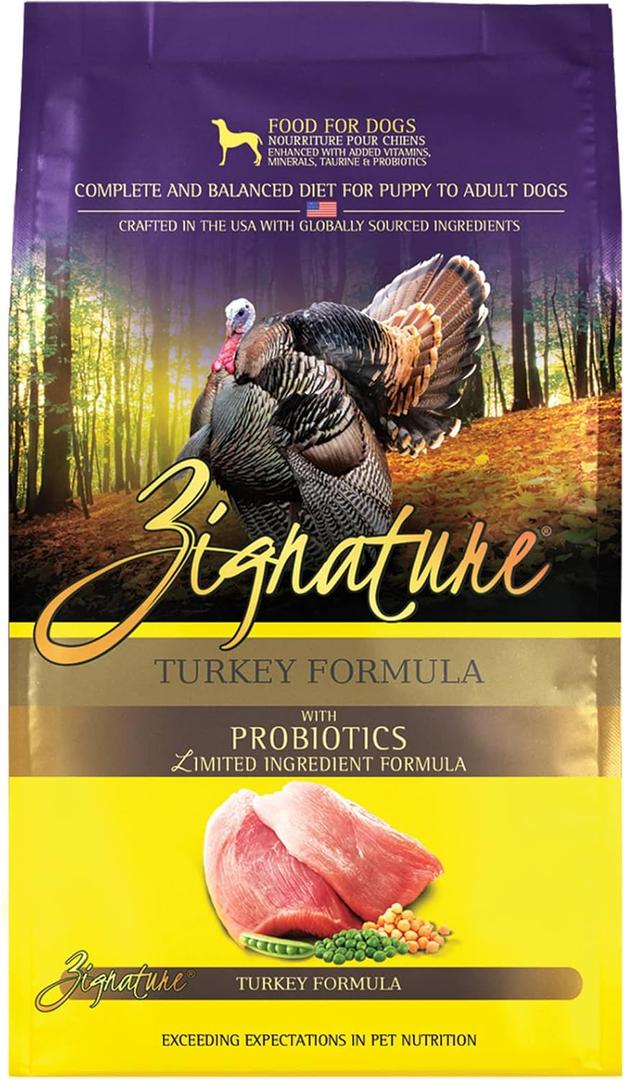 Zignature Turkey Limited Ingredient Formula Dry Dog Food 12.5 lb