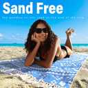 Widdonen 2 Pack Turkish Beach Towel Quick Dry Absorbent Cotton Lightweight Thin Bathroom Bath Pool Swim Towels Extra Large Oversized Sand Free Beach Accessories Essentials Stuff Cloud Adults Gift