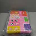 Kids Play Mat - Cartoon Kids Bedroom Rug Play Mat for Learning ABC Alphabet,Numbers,Animal,Colors,Season,Cute Classroom Rug for Children Girls Bedroom Decor,Pink,4.5x6 Feet