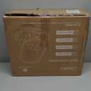 LAREX Baby Swing Infant Swing Electric Toddler Baby Rocker Portable for Newborn Boy Girl, 5 Sway Speeds with Remote Control, 10 Preset Melodies and Bluetooth, 0-6 Months Max 20 Lbs (Black)