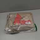 Men's Slim Fit 3 Piece Suit Two Button Business Wedding Dress Tux Suit Set Jacket Vest Pants with Tie (Large, Champagne)